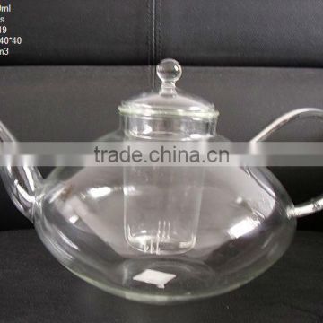 heat resistant pyrex glass teapot