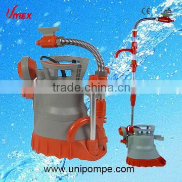 High Lift electric barrel rain pump with float switch