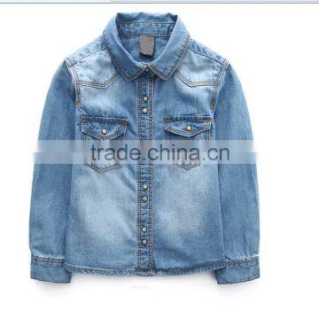 wholesales China kids sweat boys fashion cotton chin denim chiidren jeans shirts jacket