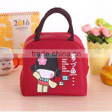 2016 Lovely Japanese Girl Insulated Lunch Cooler Bag photo-4