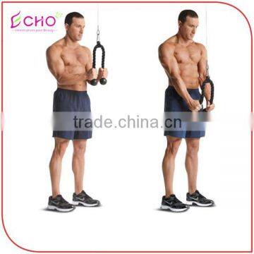 Gym Fitness Tricep Rope for Strength Training Pushdown Exercise photo-2