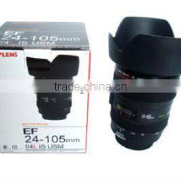 Plastic Travel Use Generation 3 Camera Lens Cup Lens Mug