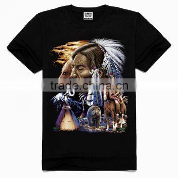 OEM 3d Printing Factory High quality Indian t-shirt, t-shirt stock lot, organic t-shirt