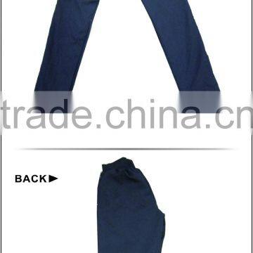 Wholesales cheap pants with waistband and zip leg