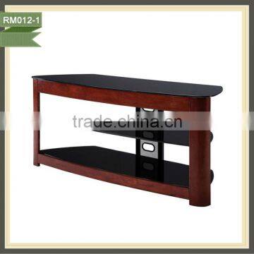 solid wood furniture projector tripod stand wood tv wall panels RM012-1