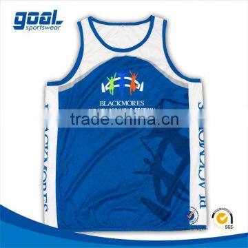 Wholesale sportswear fashion custom made running tank top women