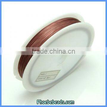 Wholesale 0.45mm Coppper Color Jewelry Tiger Tail Wire JTW-S004