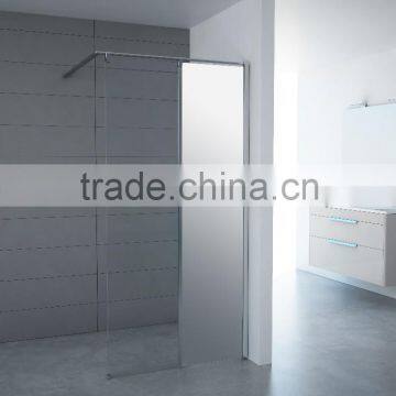 Bathroom Fixed Shower Doors Hinge Smoke Shower Doors Made in China,special Holder Frame Shower photo-3