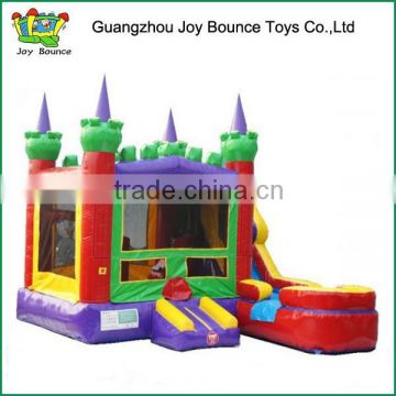 air bouncer inflatable trampoline big slide bounce , cheap inflatable bouncy castle