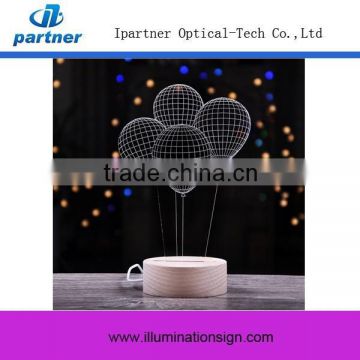 New Product Led Small Night Light, 3D Lamp Light