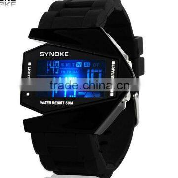 2013 LED watches fighter plane form Montreux LED Watch