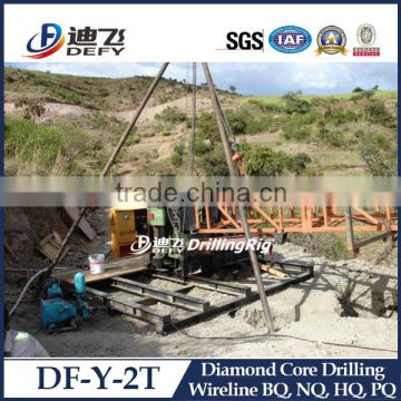 Professional coring drill machine, gold core drilling rig supplier