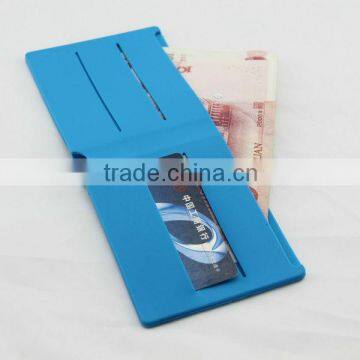 new coming rectangular silicone wallet