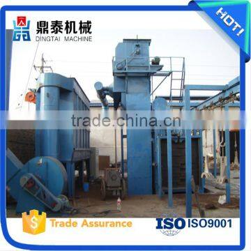 Metal part deburring machine,catenary type shot blasting equipment