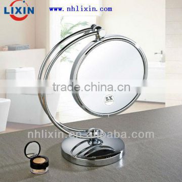 modern alumium alloy cosmetic silver mirror table alloy mirrors