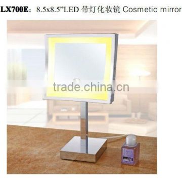 LED Table Mirror cosmetic chrome mirror,table make up mirror,chrome mirror