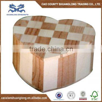 2016 Heart Shape Wood Boxes, Cheap Wood Cheese Boxes Supplier's Choice