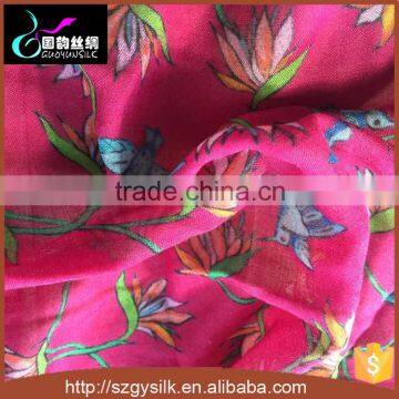Digital Print Silk Cashmere Fabric For Scarves