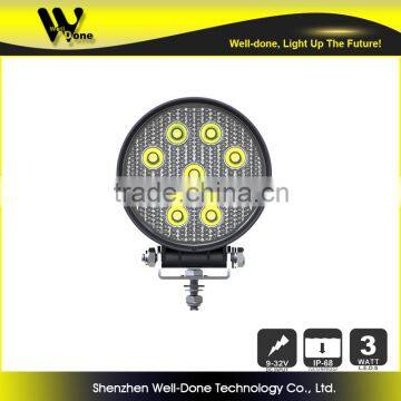 ISO9001 Certificated Factory Direct Offer IP68 27W Trailer Led Driving Light