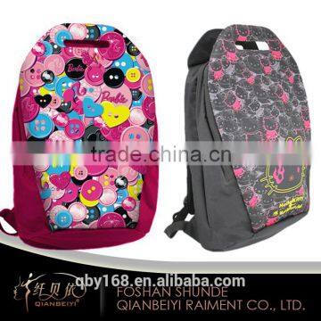 OEM personalize style teenage custom school bag