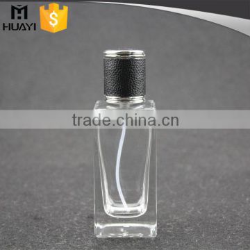 100ml perfume glass bottle with black cap