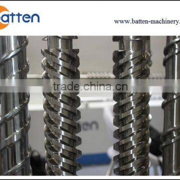 PVC extruder parallel twin Zhoushan screw barrel for plastic machine