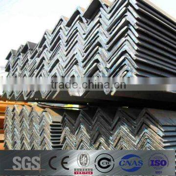 prime mild equal and unequal angle steel bars/standard size of mild steel angle