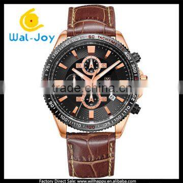 WJ-5497 luminous with calendar fashion popular luxury Megir brand wrist men watch