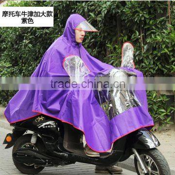 100% polyester or oxford couple raincoat poncho military outdoor workplace bicycle motorcycle poncho