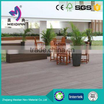 Weather resistant new model wpc decking flooring tiles