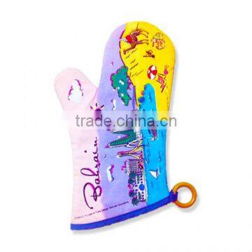 2013 new printed oven glove