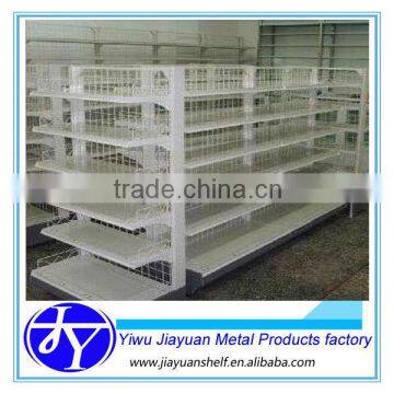 grocery shelf metal rack