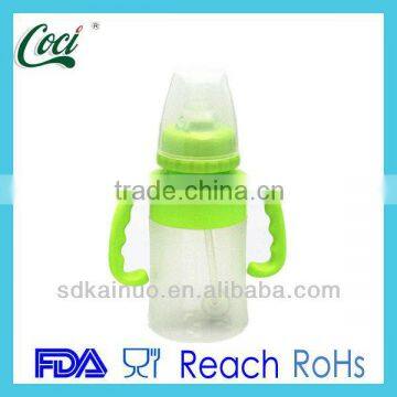 Silicone cute feeding bottles baby