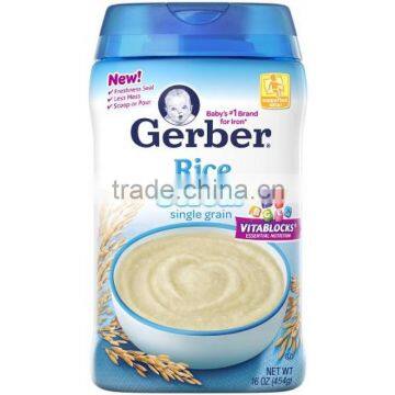 3 x 16 oz Gerber Cereal Rice