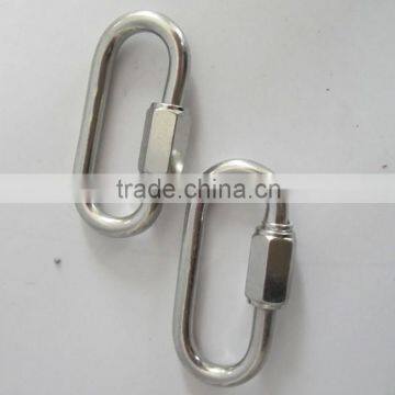 Stainless Steel Hook Carabiner Keychain Camping Hiking photo-3