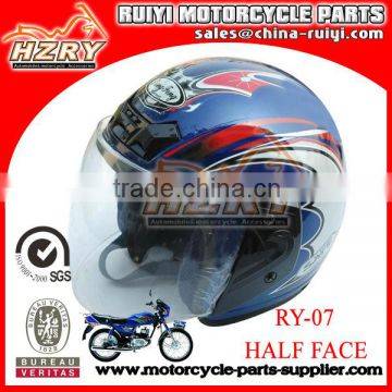 High quality ABS Half Face Motorcycle Helmet For Sale