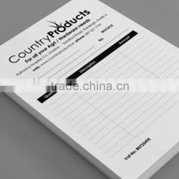 Customize carbonless paper invoice book receipt book printing