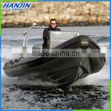 CE Certification and Fiberglass Hull Material Rigid Hull Fiberglass Inflatable Boat