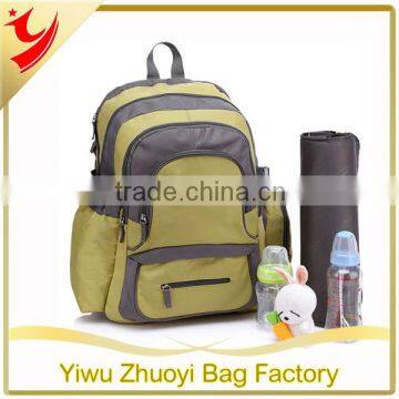 New Elegant and Durable Baby Diaper Changing Nappy Bag Backpack