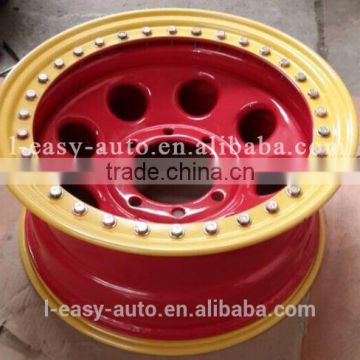 Double side beadlock steel wheels for SUV