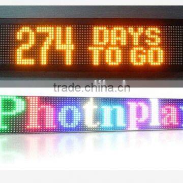 P6 hot sale new product easy operation wireless control single /dual color taxi roof top signs leds