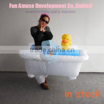 funny inflatable costumes walking mascot inflatable duck costumes