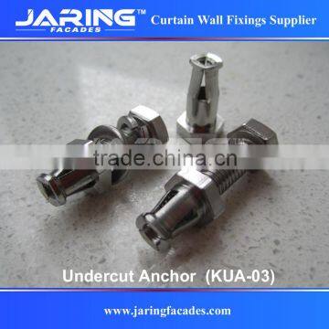 stainless steel 304 316 undercut anchor,stone wall anchors (KUA-03) M6