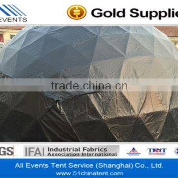 Black PVC Dome tent for Wedding Marquee