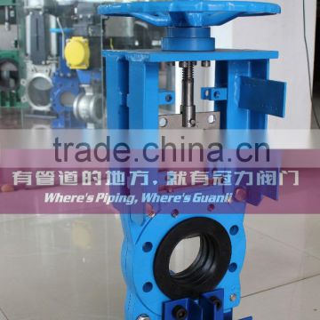 China manufacturer Cast Iron Slurry Knife Gate Valve