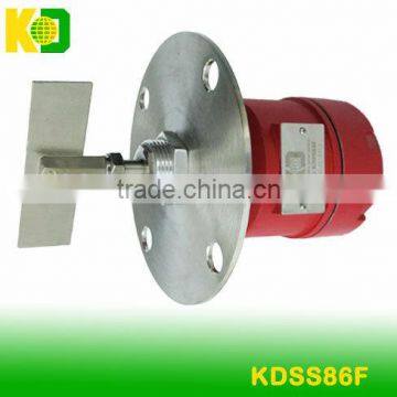 Rotary paddle granule level sensor