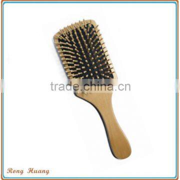 Wooden brush hair brush