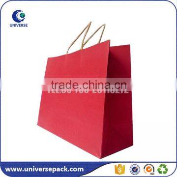 Custom good quality red paper bag wholesale                        
                                                                                Supplier's Choice