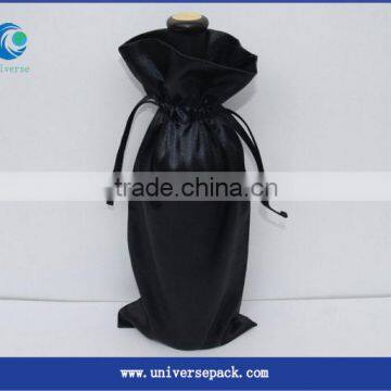 Super Market Wholesale Packing Factory Custom Wine Bag Satin Fabric Bags