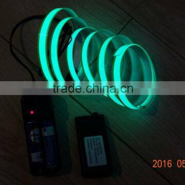 The world's best quality AAX2PCS Portable Battery 1500mmX10mm Lime EL tape